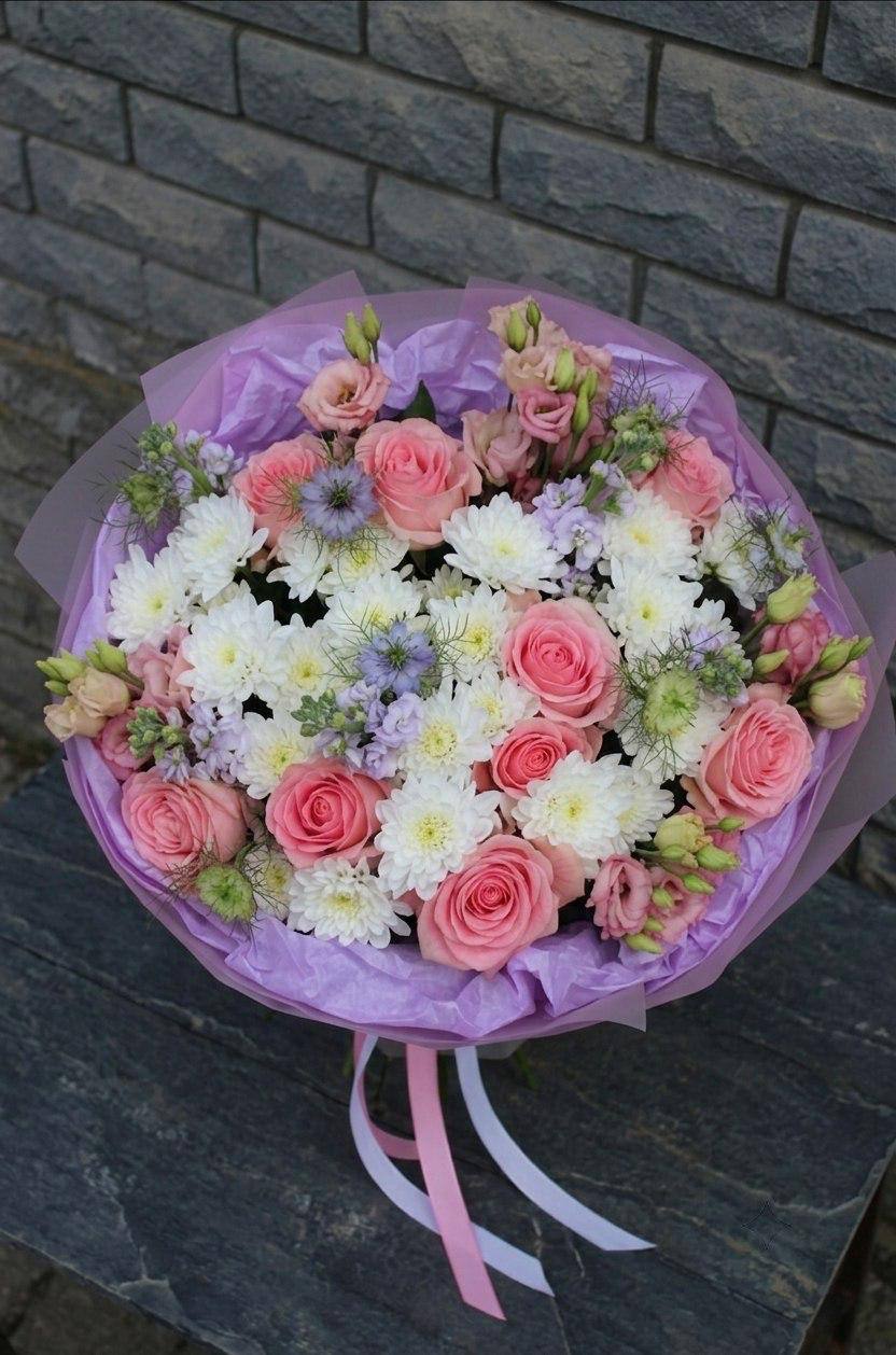 Авторский букет «Ласковый мираж»